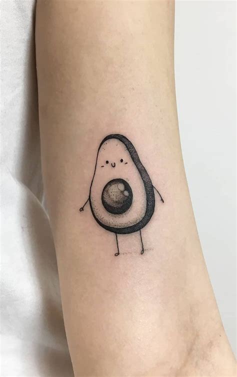 avocado tattoo